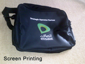 promotional gifts screen printing